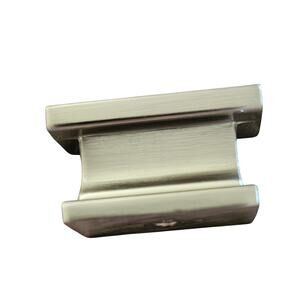 Amerdeco 19 Pack Brushed Satin Nickel Cabinet Handles - 1.46 Inch(37mm)